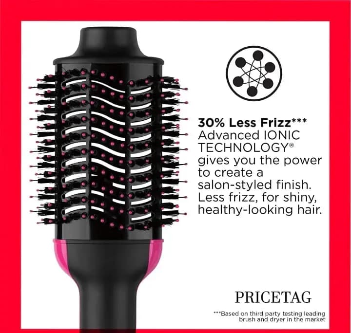 One Step Hair Dryer And Volumizer Hot Air Brush, Hair Dryer Brush